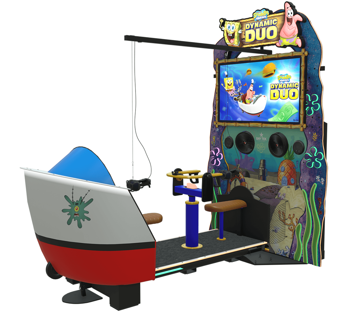 SpongeBob SquarePants Dynamic Duo Virtual Reality Game Machine