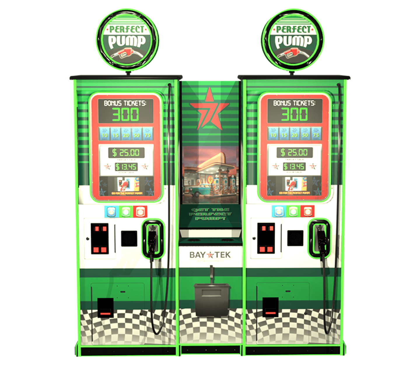Pump Game Machine Perfect Pump Duo l Bay Tek Entertainment | Bay Tek Entertainment