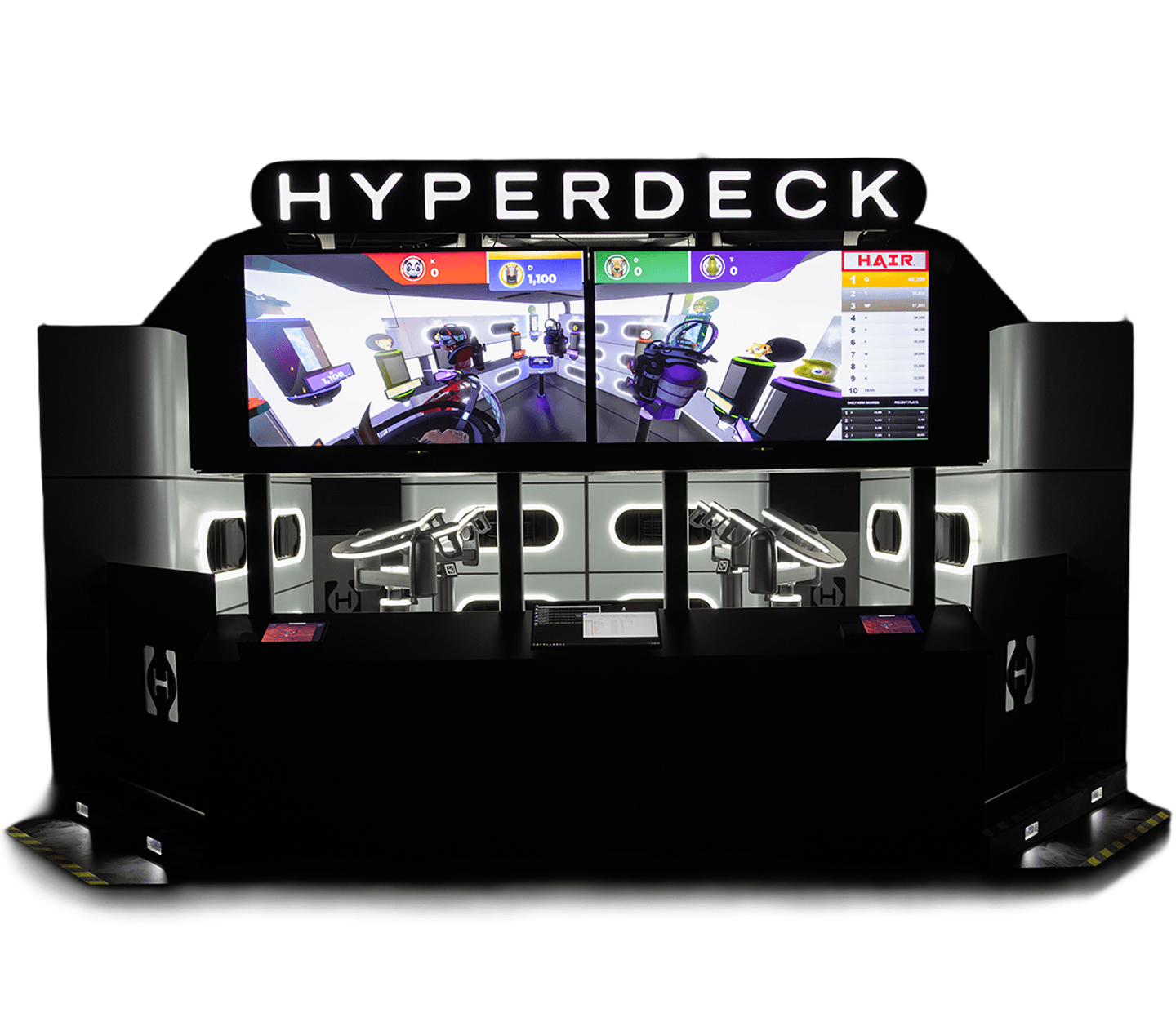 Hyperdeck Virtual Reality Game Machine